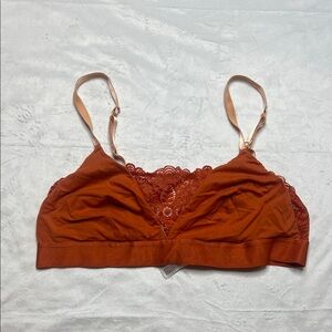 Rust Lace Bralette